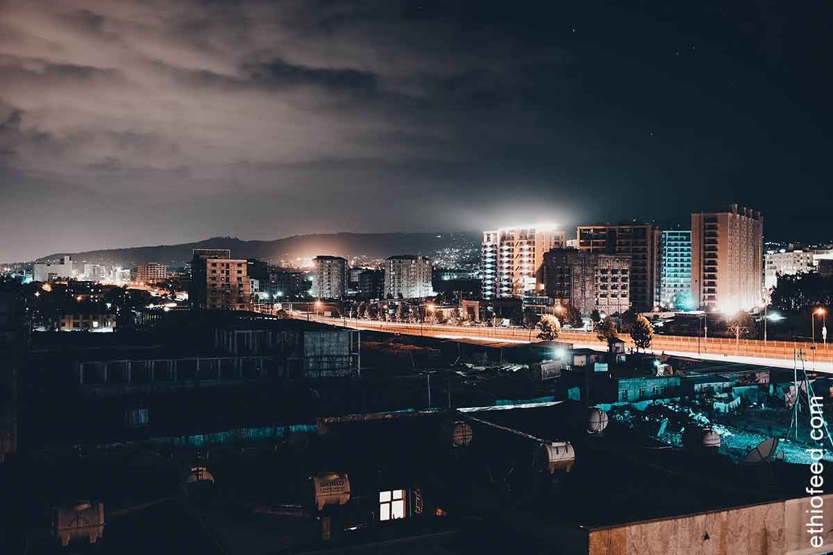 addis ababa at night