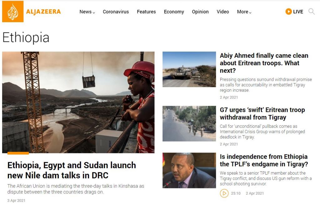 aljazeera news ethiopia