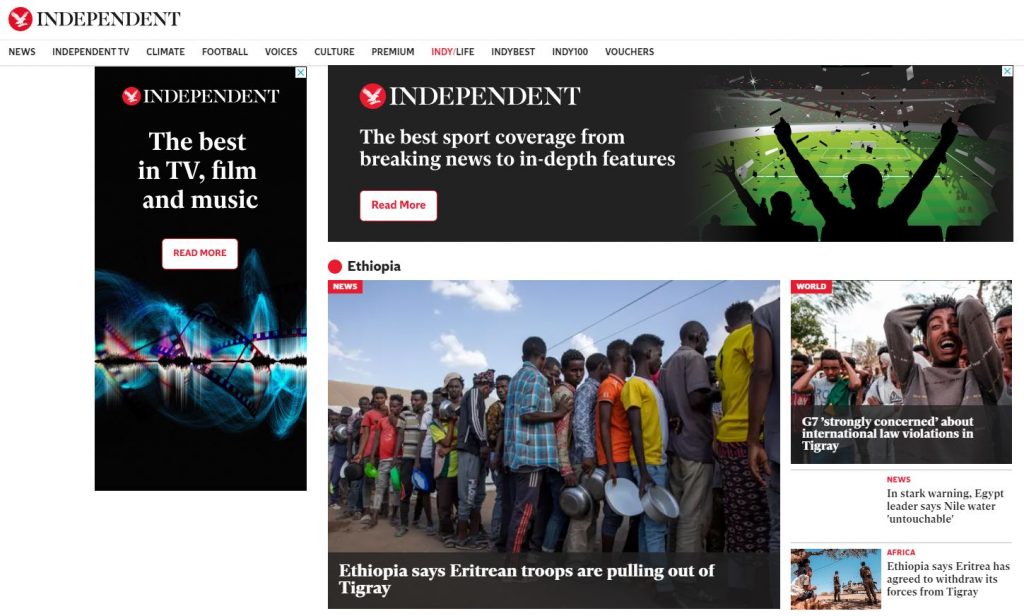independent Ethiopia news